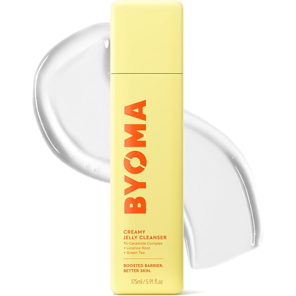 BYOMA Creamy Jelly Hydrating Facial Cleanser 175 Milliliters front view bottle