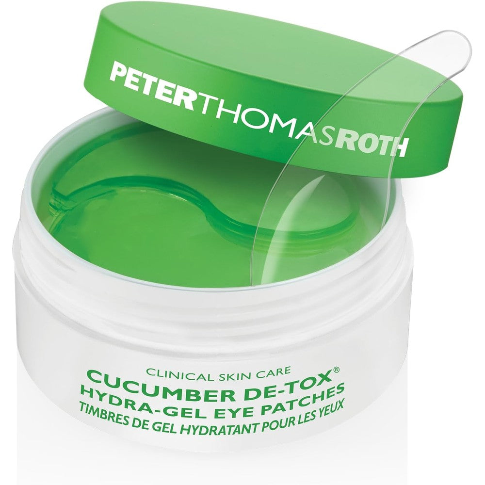 Peter Thomas Roth Cucumber De-Tox Hydra-Gel Eye Patches jar front view