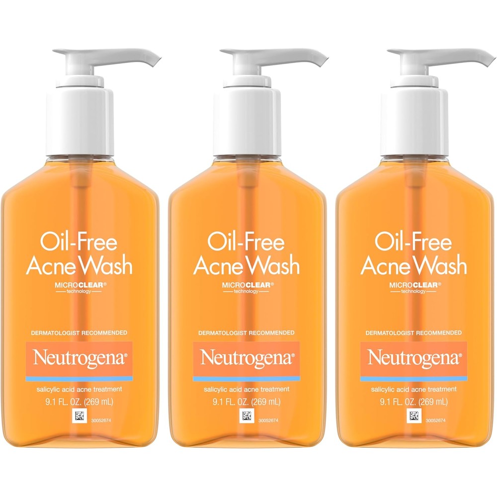 Neutrogena Oil-Free Acne Wash with Salicylic Acid for clear skin