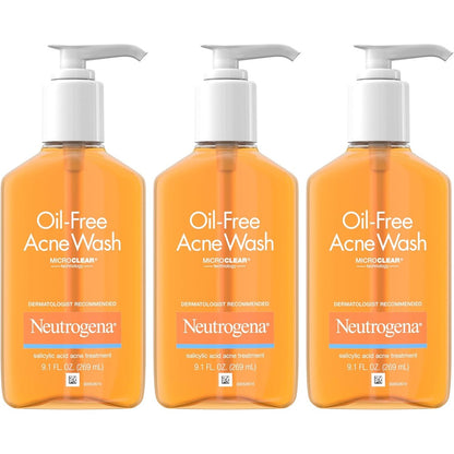 Neutrogena Oil-Free Acne Wash with Salicylic Acid for clear skin