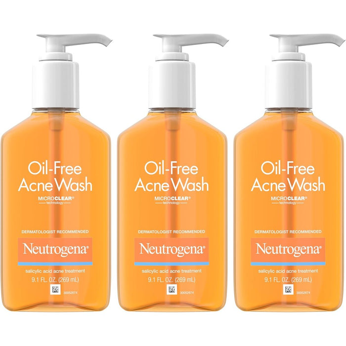 Neutrogena Oil-Free Acne Wash with Salicylic Acid for clear skin