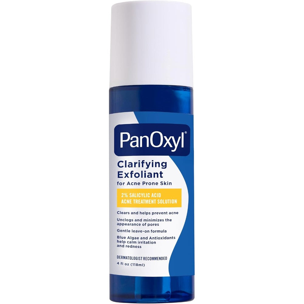 PanOxyl Clarifying Exfoliant 2% Salicylic Acid bottle front view