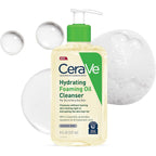 CeraVe Hydrating Foaming Oil Cleanser front view packaging