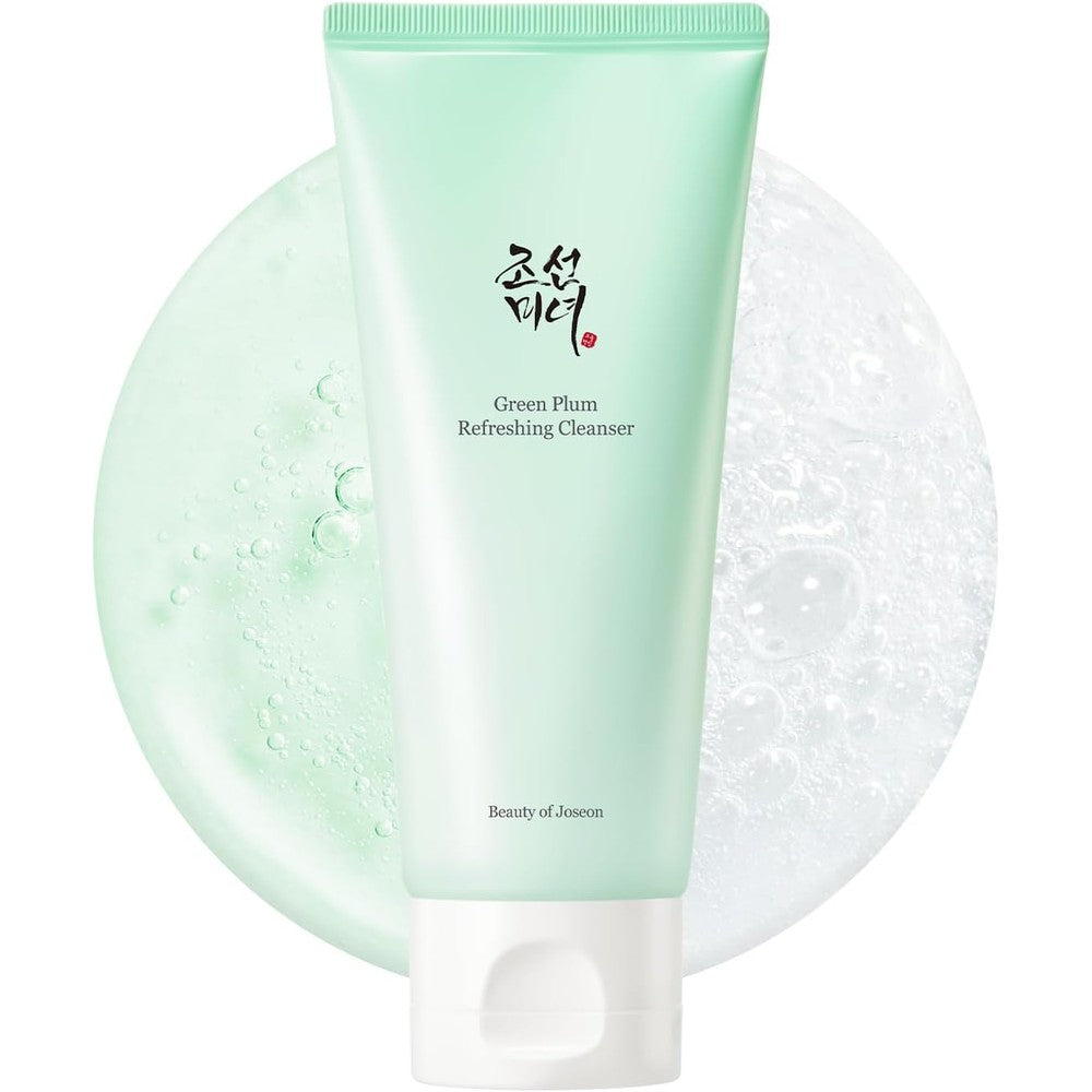 Beauty of Joseon Green Plum Refreshing Cleanser front view packaging