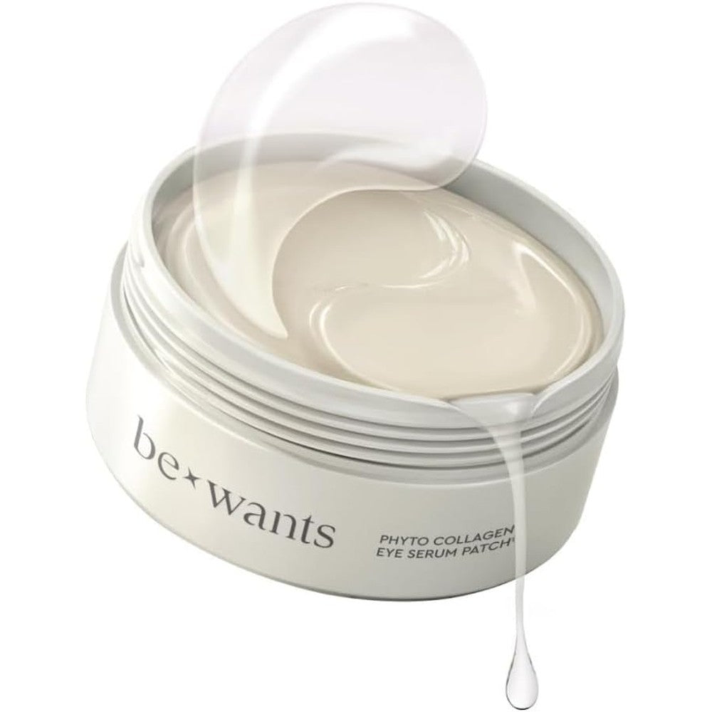 BE+WANTS Phyto Collagen Eye Serum Patches container front view
