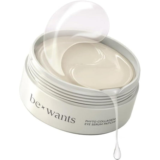 BE+WANTS Phyto Collagen Eye Serum Patches container front view