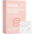 Novalift MicroGlow Microneedle Eye Patches front box view packaging