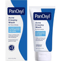 PanOxyl antimicrobial acne creamy wash tube front view packaging