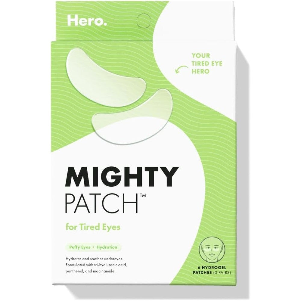 Hero Cosmetics Mighty Patch For Tired Eyes front view packaging