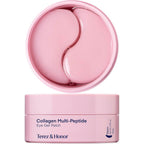 Terez and Honor Peptide Collagen Under Eye Patches front view jar packaging