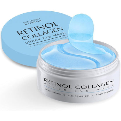 Enaskin Naturals Retinol Collagen Under Eye Patches front packaging view for dark circle treatment