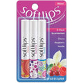 Softlips daily lip moisturizer pack of three sticks front view