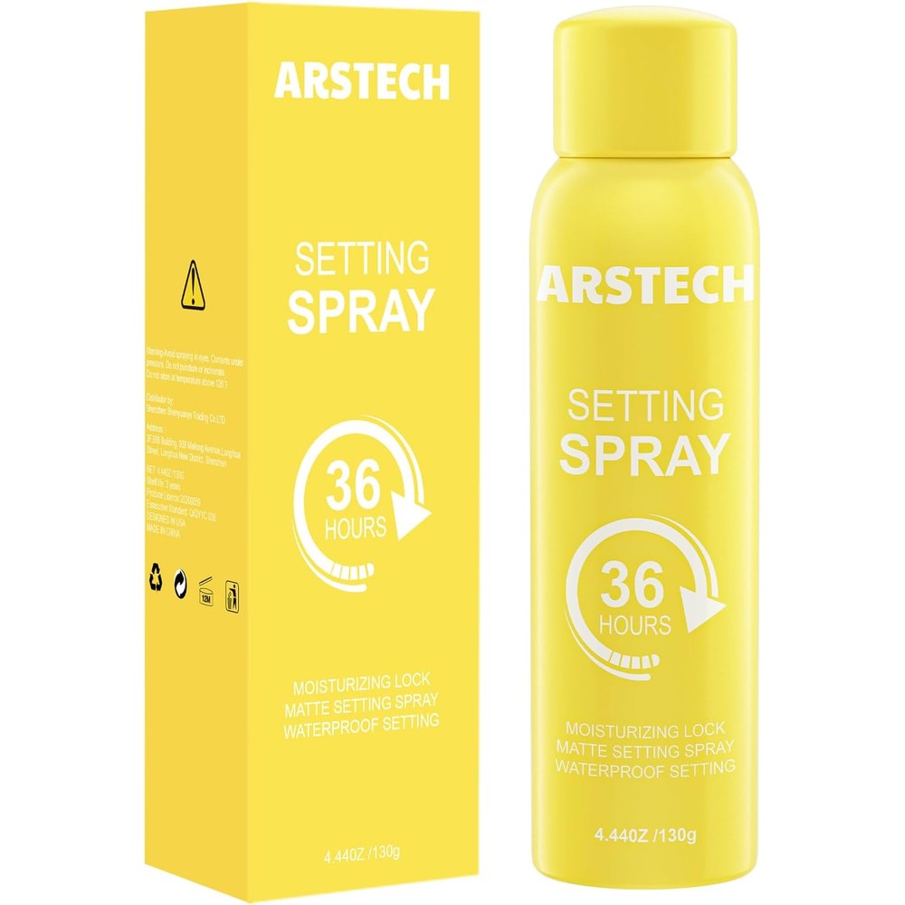 Arstech Vitamin C Ultra-Fine Setting Spray front view bottle