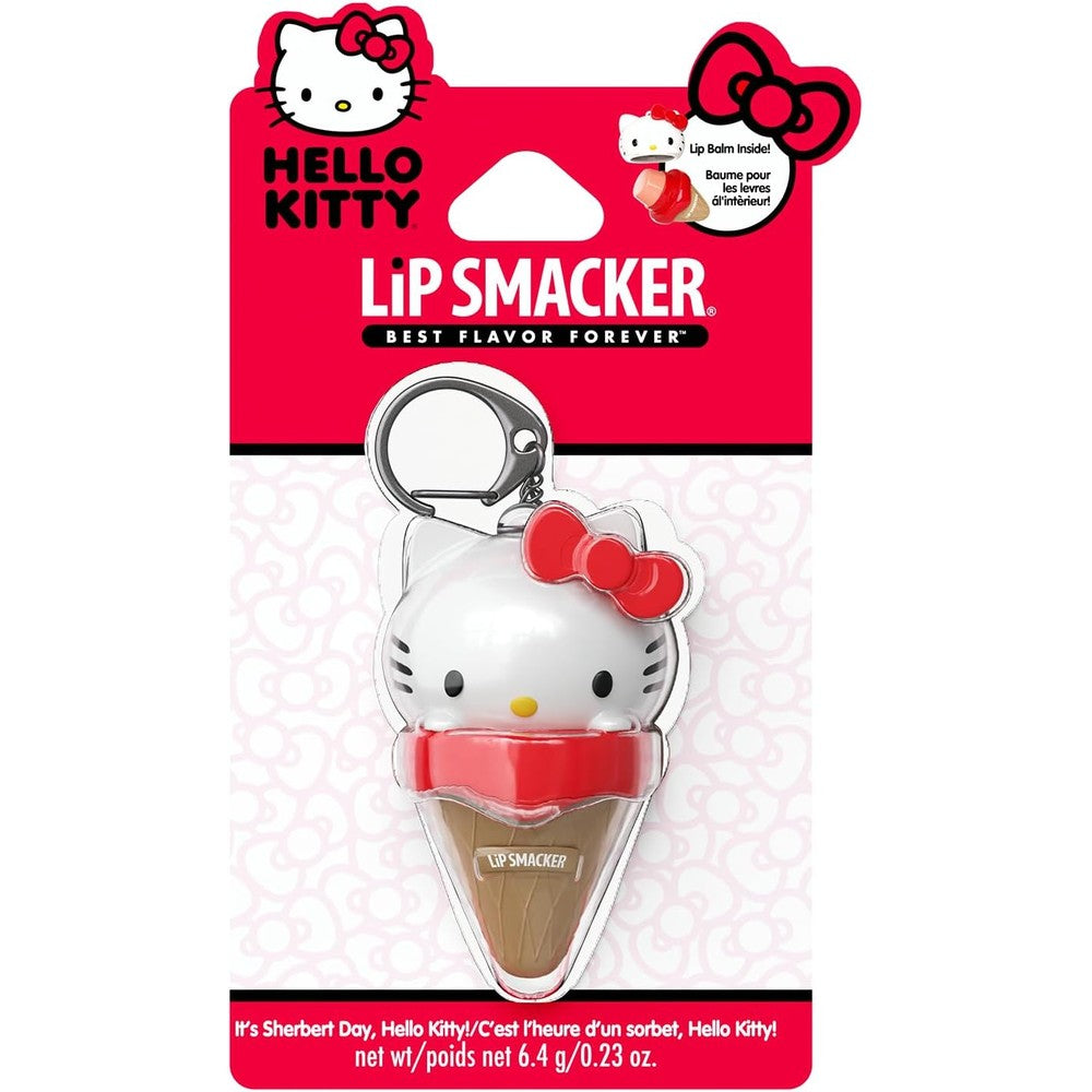 Lip Smacker Hello Kitty ice cream flavored lip balm front view