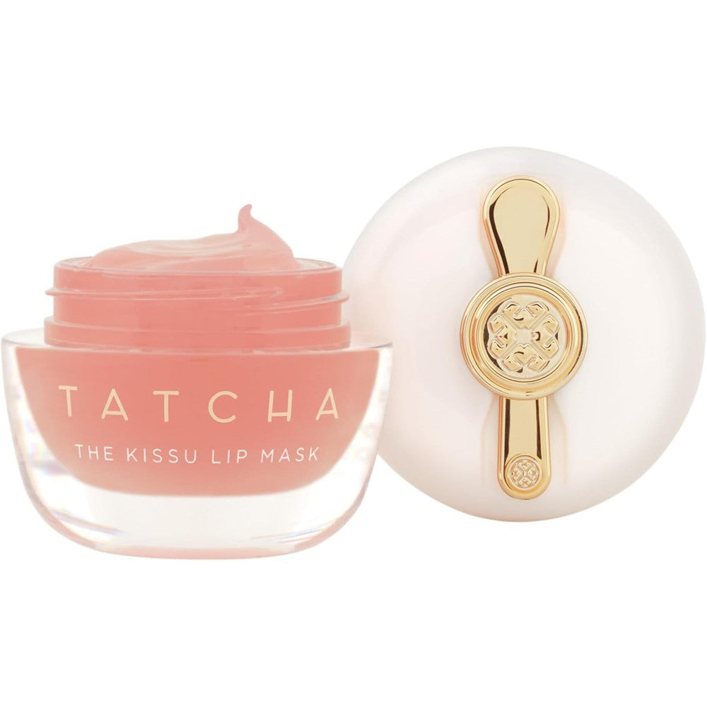 Tatcha The Kissu Lip Mask jar front view for dry lip hydration