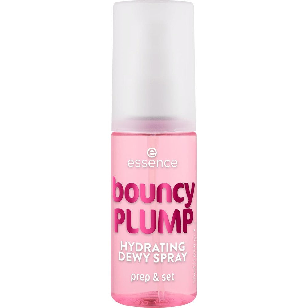 Essence Bouncy Plump Hydrating Dewy Spray front view product bottle