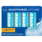 Nivea Smoothness Lip Care Sunscreen Lip Balm front view packaging