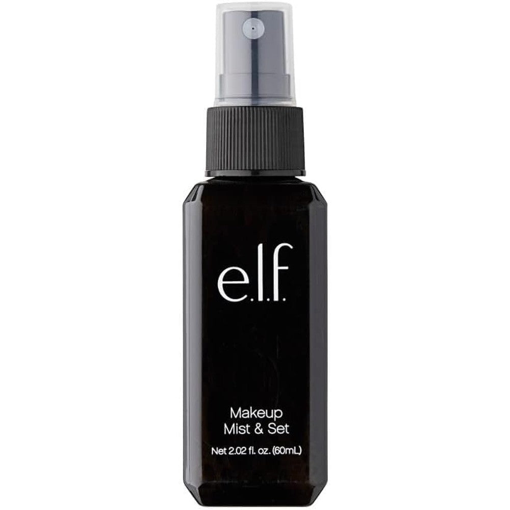 E.l.f. Cosmetics Makeup Mist and Set hydrating setting spray bottle front view