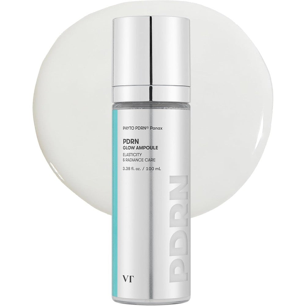 VT Cosmetics PDRN Glow Ampoule front view showing bottle packaging