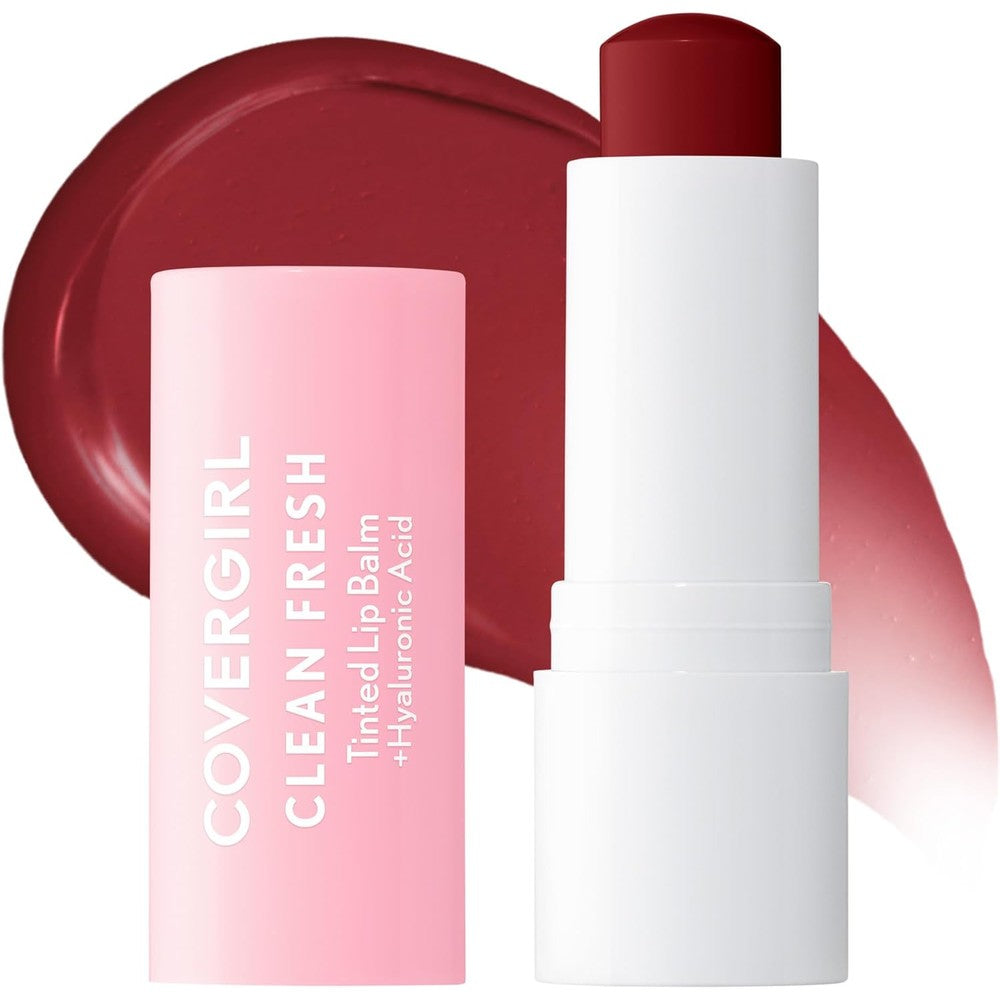 CoverGirl Clean Fresh Tinted Lip Balm Bliss You Berry front view