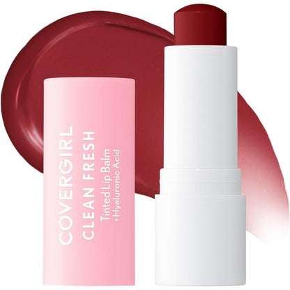 CoverGirl Clean Fresh Tinted Lip Balm Bliss You Berry front view