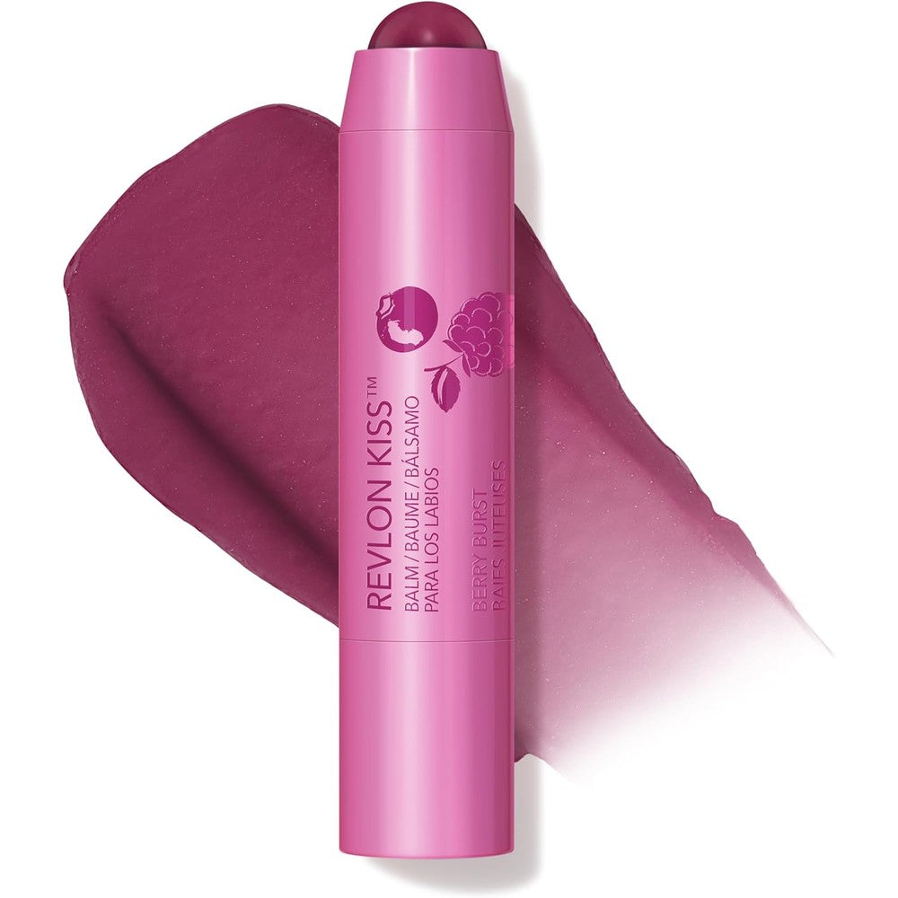 Revlon Kiss Tinted Lip Balm Berry Burst front view