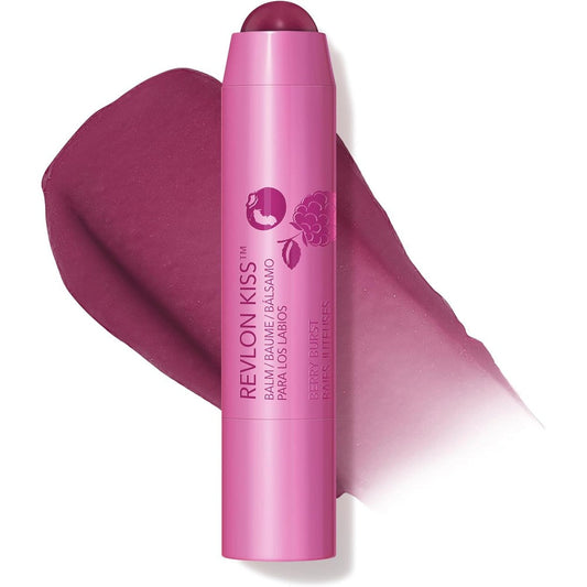 Revlon Kiss Tinted Lip Balm Berry Burst front view