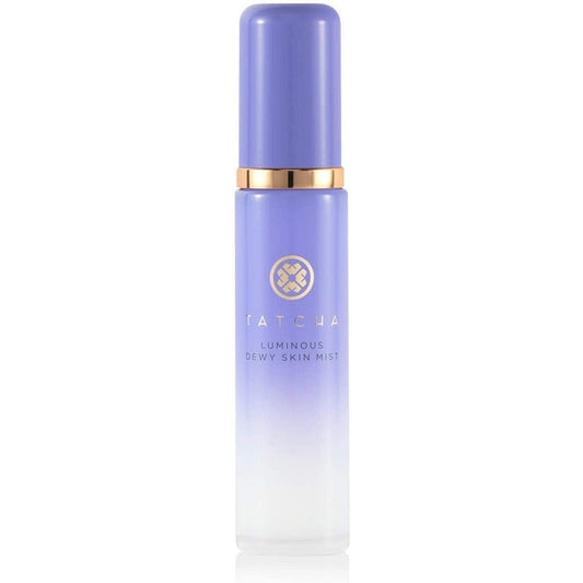 Tatcha Luminous Dewy Skin Mist front view bottle on a clean background