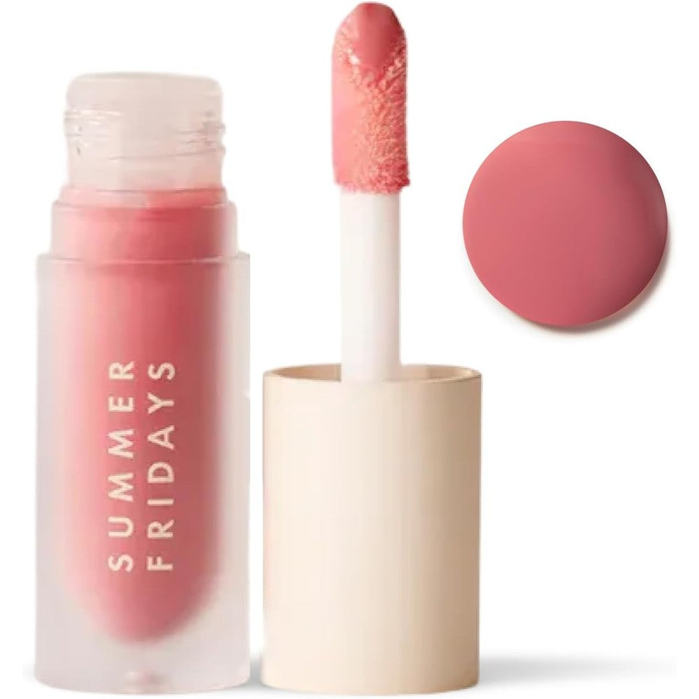Summer Fridays Dream Lip Oil Rose Bud front view