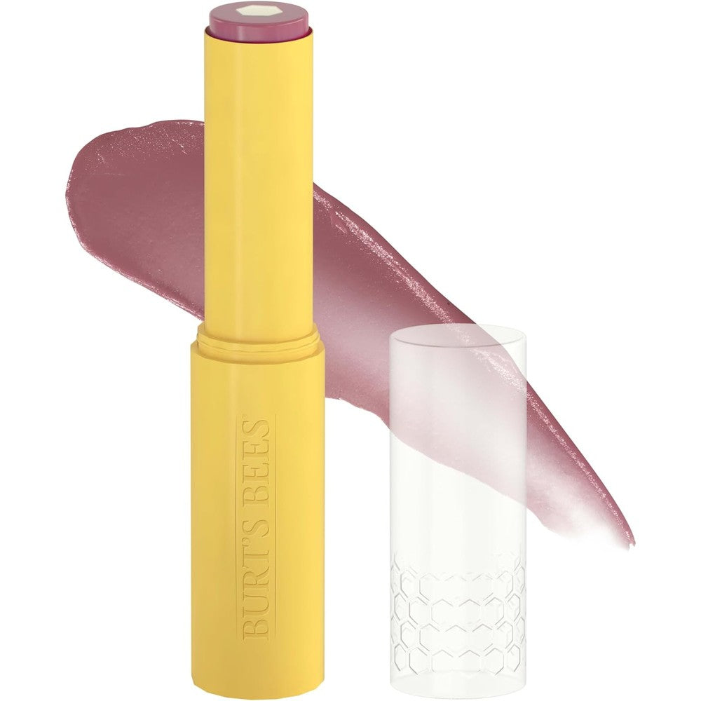 Burt's Bees Tinted Boosted Lip Balm Misty Mauve front view packaging