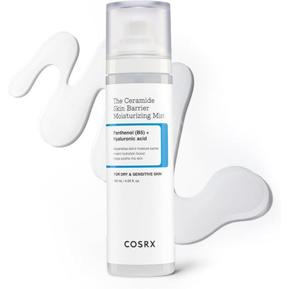 COSRX Ceramide Skin Barrier Moisturizing Mist front view bottle on a clean background.