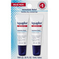 Aquaphor Lip Repair Ointment front view dual pack for dry lips.