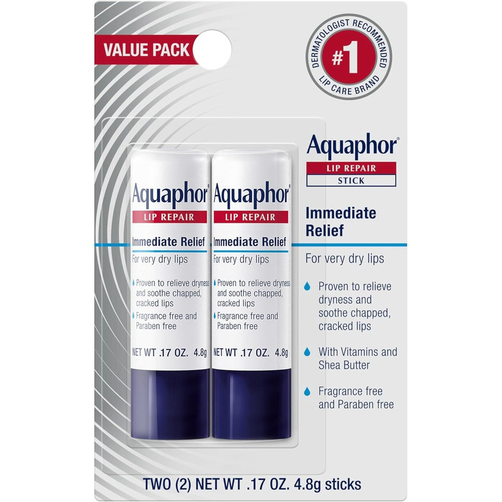 Aquaphor Lip Repair Stick for chapped lip relief