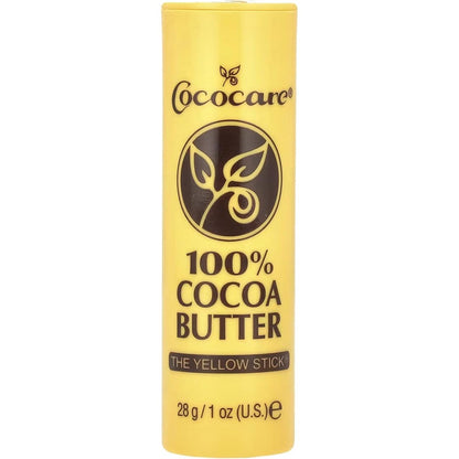 Cococare 100 Percent Cocoa Butter Stick front view for dry skin