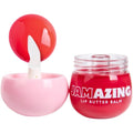 Oz Lab Jamazing Lip Butter Balm Sweet Fig Jam front view in red container