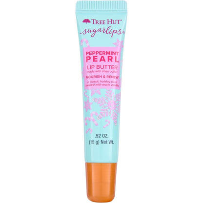 Tree Hut Sugarlips Peppermint Pearl Lip Butter front view