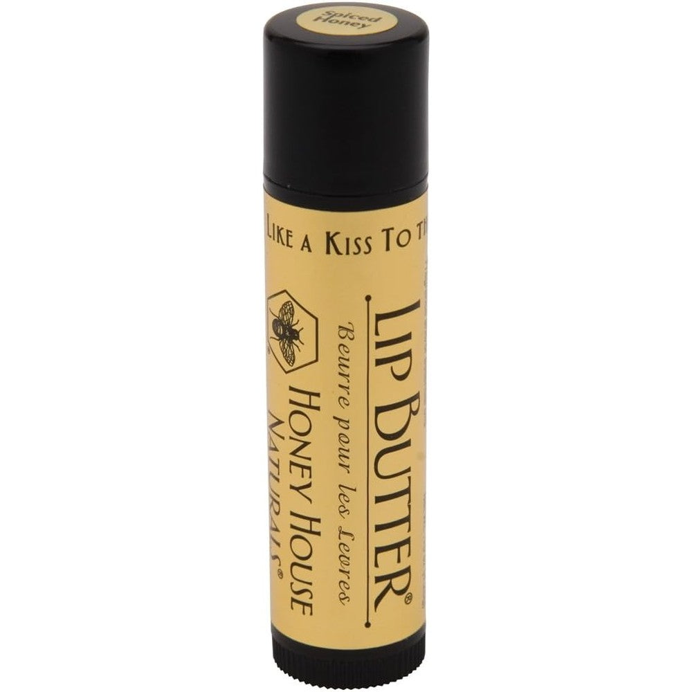 Honey House Naturals Lip Butter Tube Vanilla Almond natural lip balm