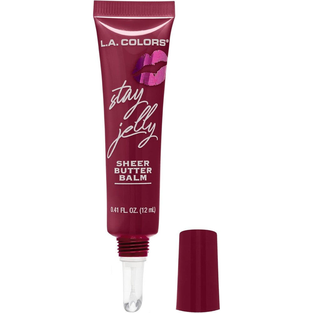 L.A. COLORS Stay Jelly Sheer Butter Balm Irreplaceable tinted lip moisturizer with glossy finish