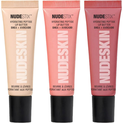 Nudestix Hydrating Peptide Lip Butter Tint Set front packaging view