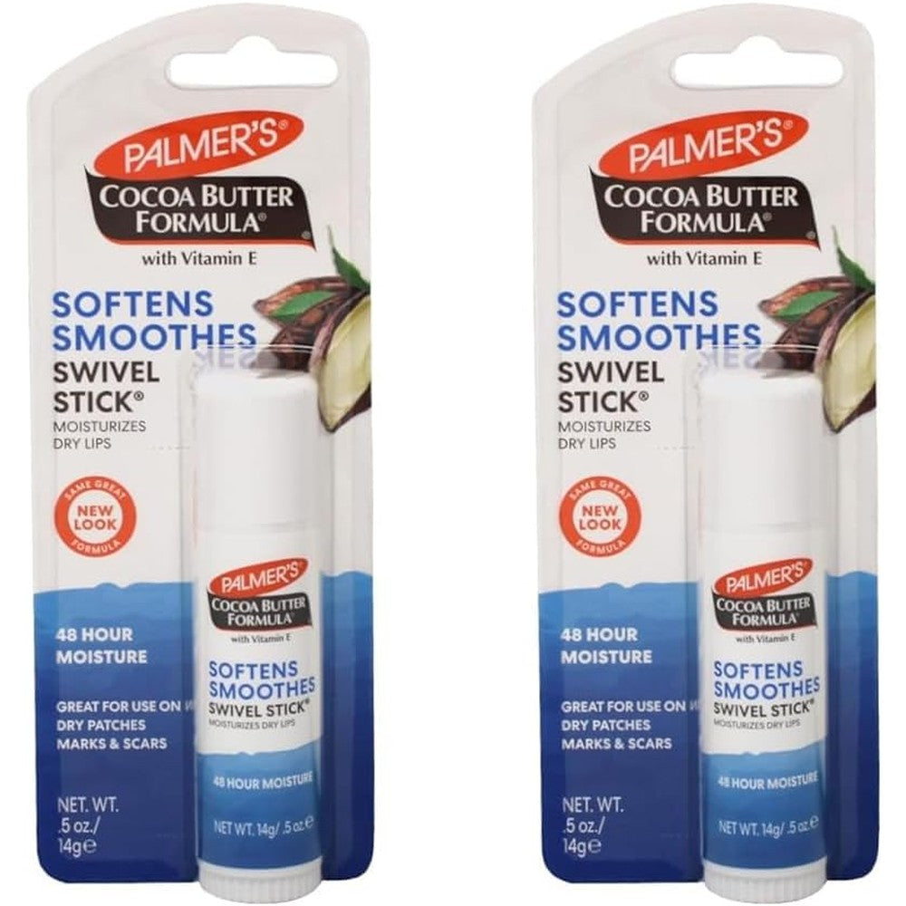 Palmers Cocoa Butter Formula Swivel Stick 2 Pack front view