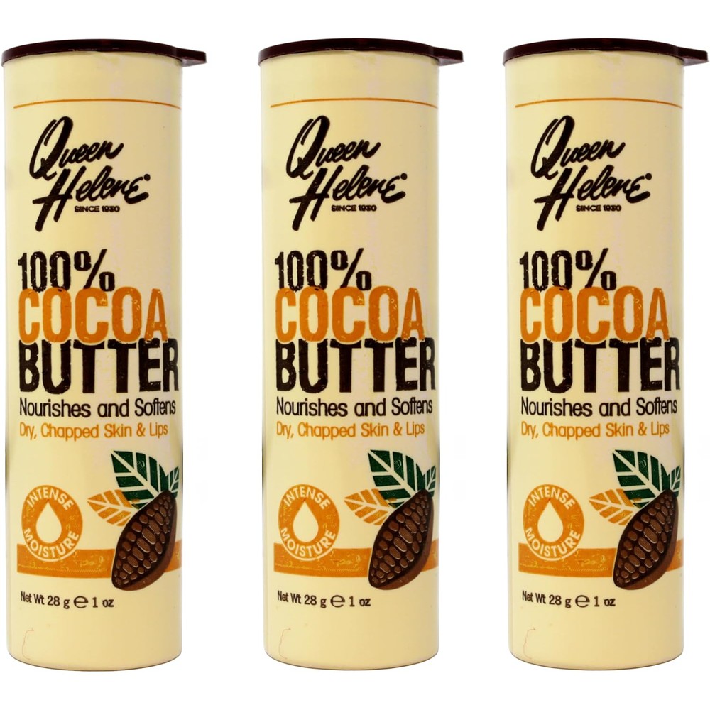 Queen Helene 100 Percent Cocoa Butter Stick front view packaging