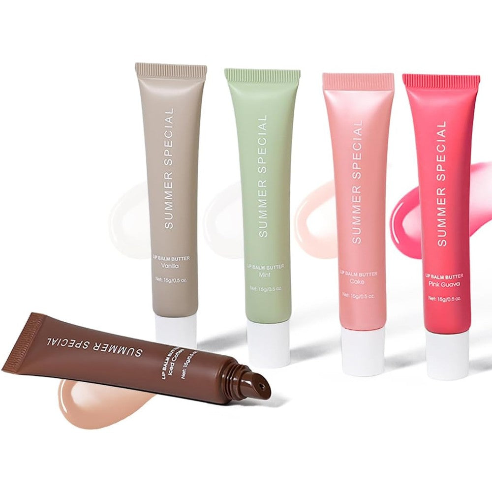 MoJinYuPm 5-Color Lip Balm Butter Set front view