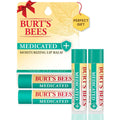 Burt's Bees Medicated Moisturizing Lip Balm Twin Pack front view