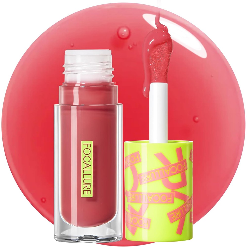 Focallure Lip Oil Candy Apple front view packaging