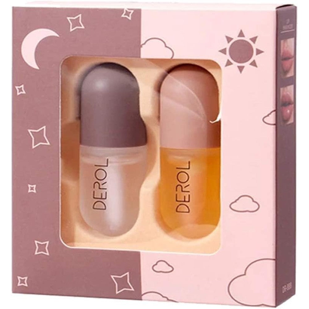 Derol by Nvyue day and night lip plumper set front view