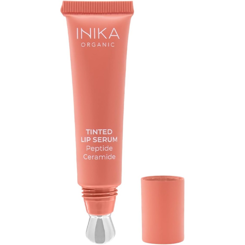 Inika Organic Tinted Lip Serum Blush front view packaging