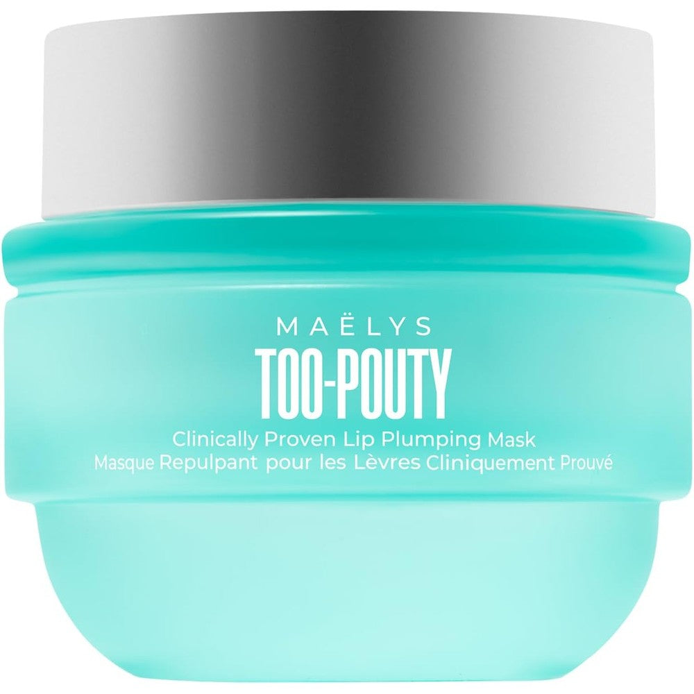 MAËLYS TOO POUTY Lip Plumping Mask jar for fuller and more defined lips