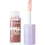 L.A. Colors Chill Out Lip Plumper Cocoa Chill front view makeup