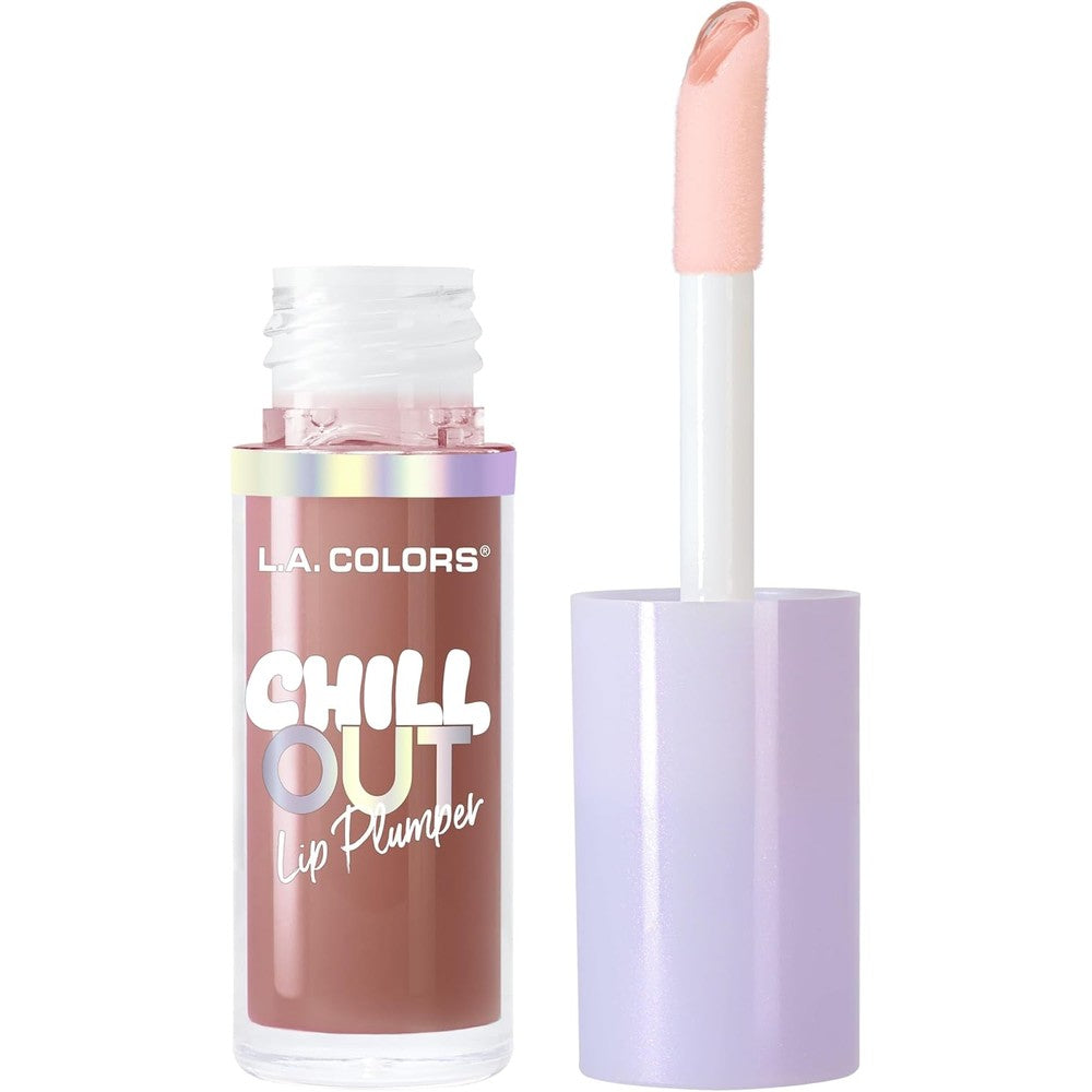 L.A. Colors Chill Out Lip Plumper Cocoa Chill front view
