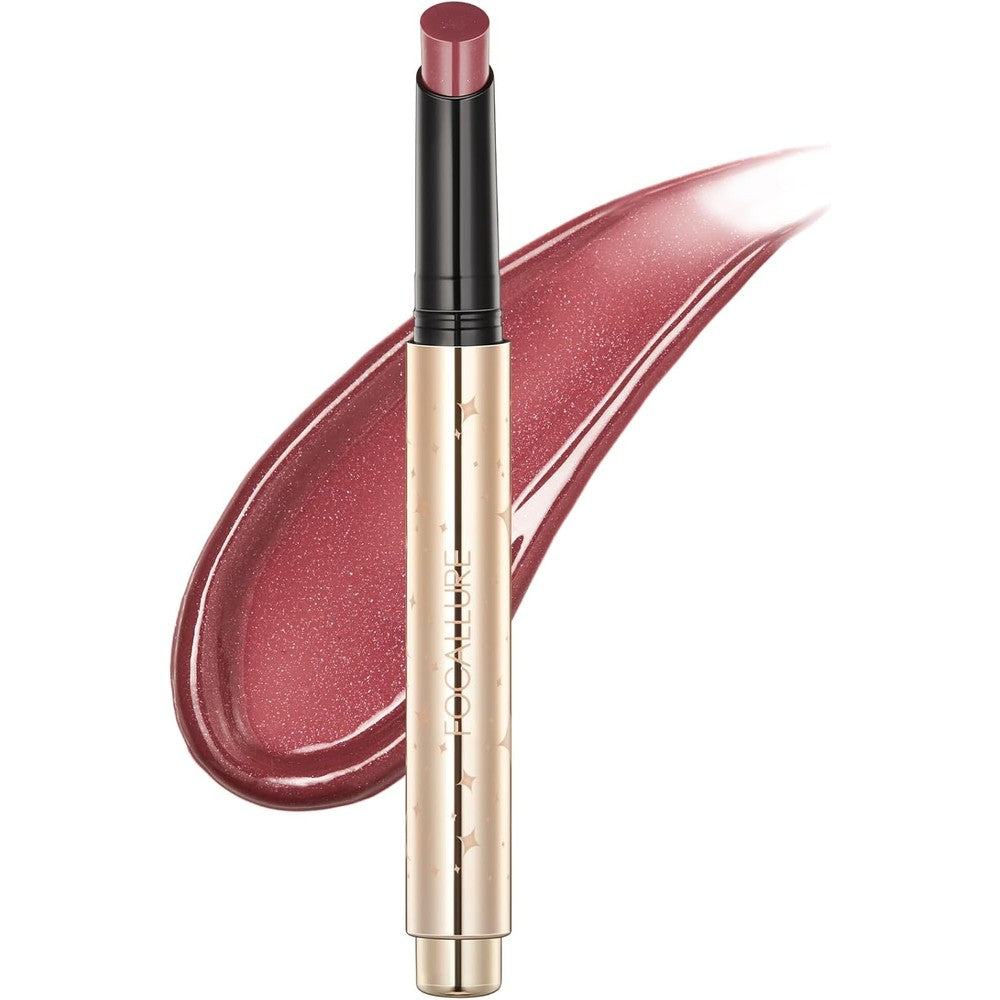 Focallure Sparkling Gem Lip Plump Hydrating And Volumizing Lip Gloss Balm Mellow 2 Grams High Shine Plumping Pen - Image 1